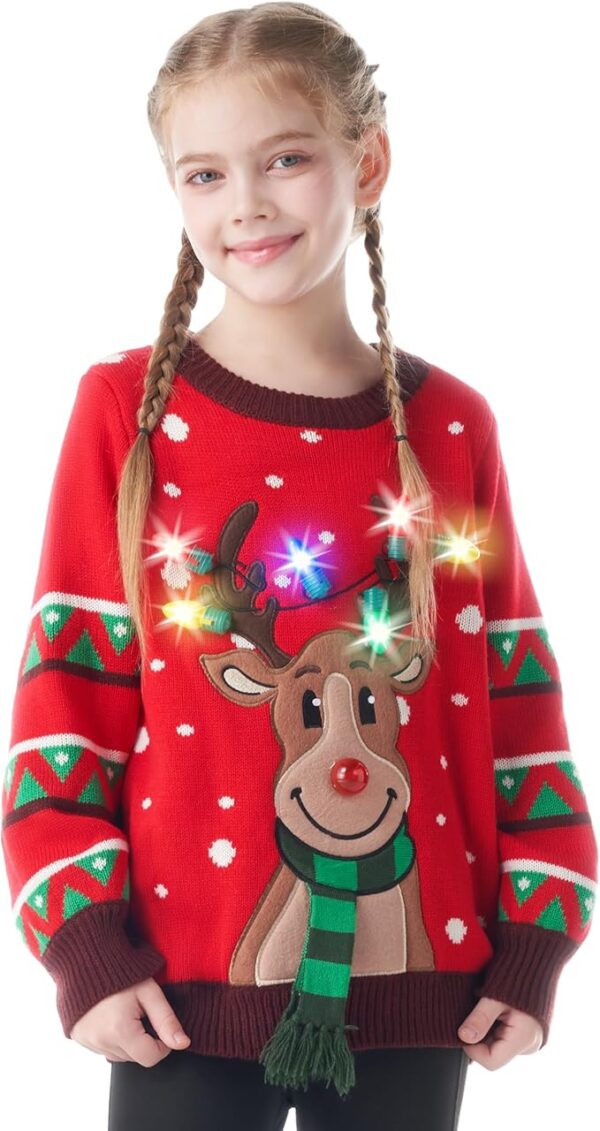 Christmas Sweater for Kids, - Image 4